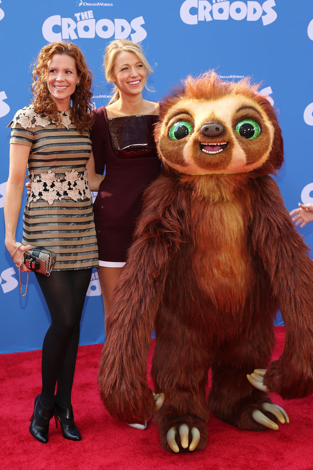 Robyn Lively and Blake Lively - 'The Croods' New York 