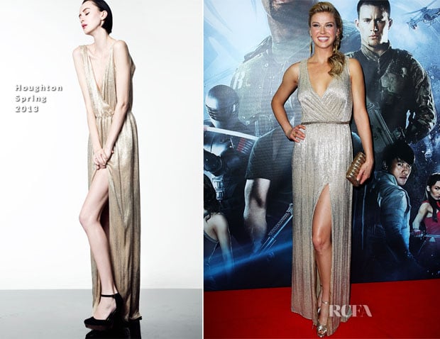 adrianne palicki red dress gi joe Adrianne Palicki portrays Lady Jaye in G.I. Joe: Retaliation (2013), bringing strength and confidence to the skilled intelligence officer of the elite G.I. Joe team. Her character plays a key role in