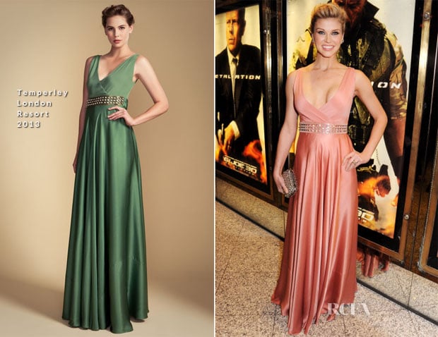 Adrianne Palicki In Temperley London -  'GI Joe Retaliation'