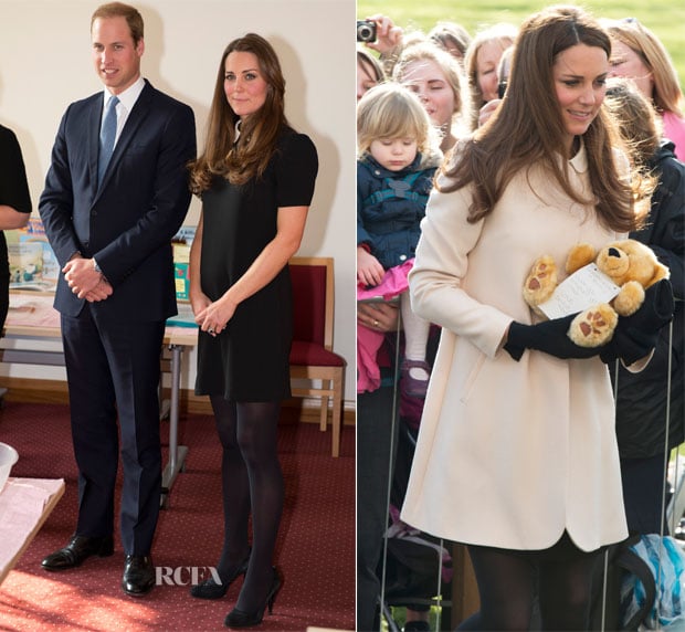 Catherine, Duchess of Cambridge In Topshop & Goat - Child Bereavement UK Visit