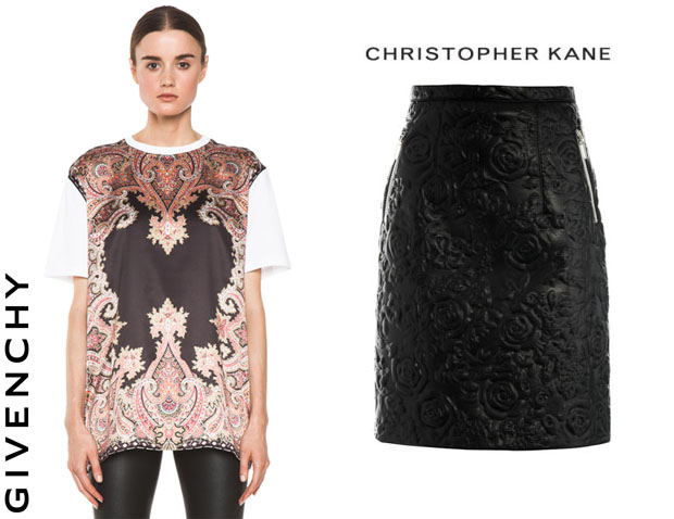 Kate Waterhouse In Givenchy & Christopher Kane