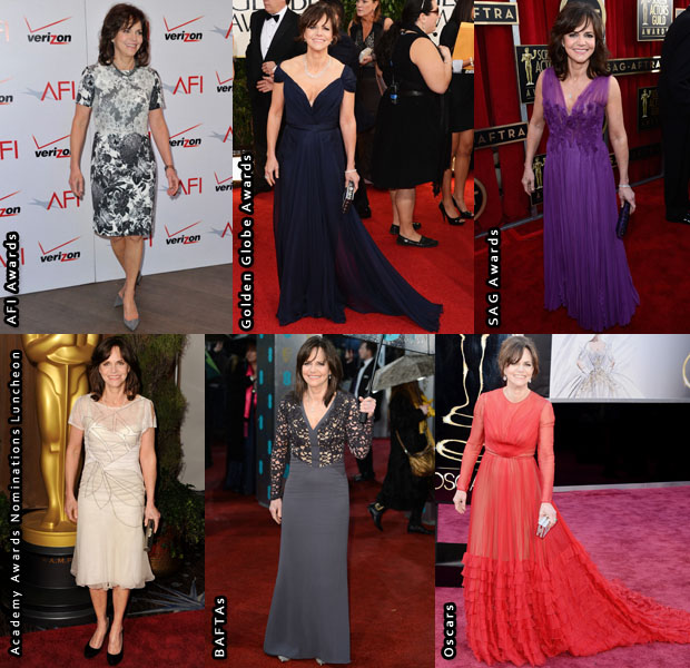 Which Was Your Favourite Sally Field 2013 Awards Season Look