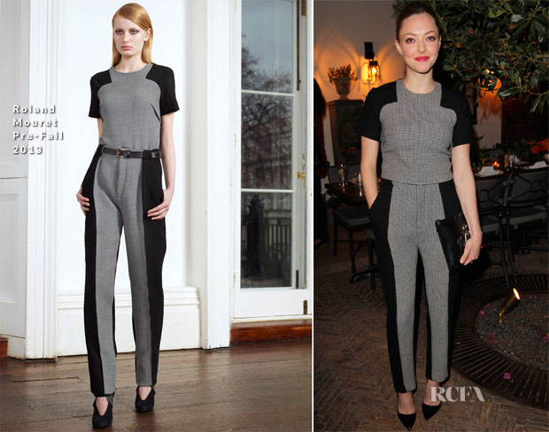 Amanda Seyfried In Roland Mouret - Linda Wells celebrates Allure Magazine's Look Better Naked Issue