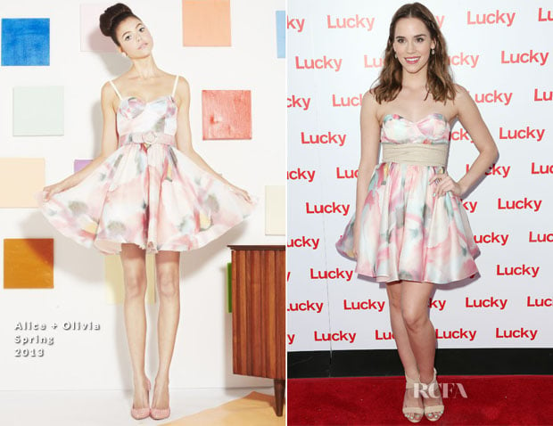 Christa B Allen In Alice + Olivia - Second Annual FABB West Opening Night Cocktail Party