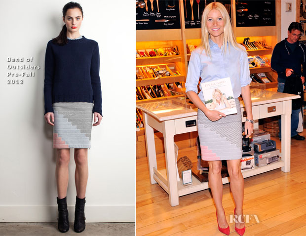 Gwyneth Paltrow In Stella McCartney & Band of Outsiders - Williams-Sonoma Book Signing