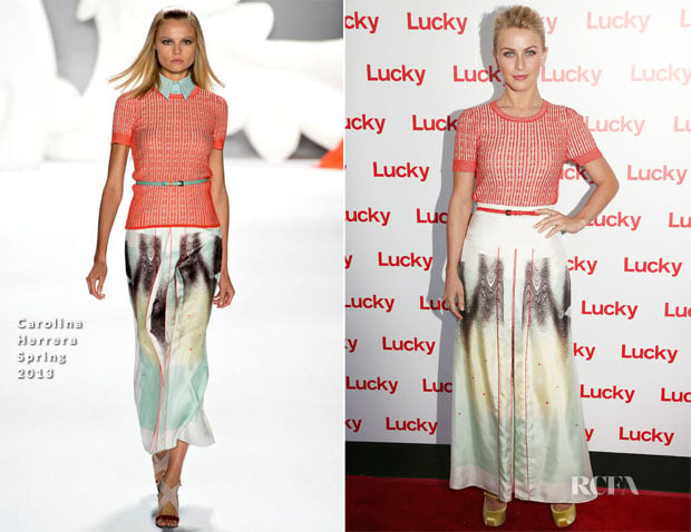Julianne Hough In Carolina Herrera - Second Annual FABB West Opening Night Cocktail Party