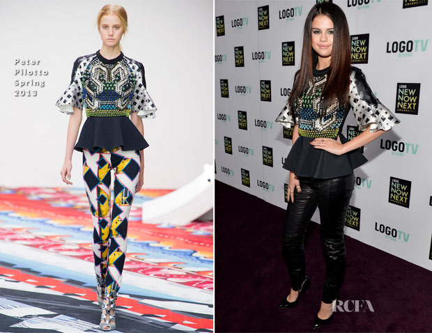 Selena Gomes In Peter Pilotto – 2013 NewNowNext Awards