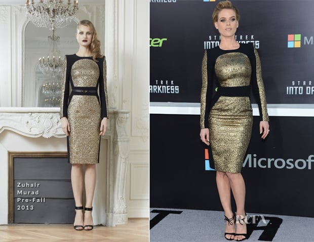 Alice Eve In Zuhair Murad - 'Star Trek Into Darkness' LA Premiere