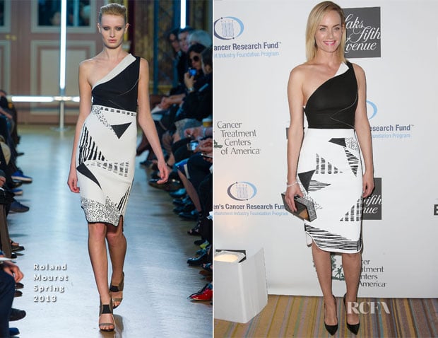 Amber Valletta In Roland Mouret - ‘An Unforgettable Evening’ benefiting EIF’s Women’s Cancer Research Fund