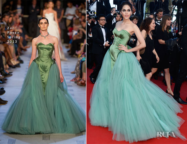 Araya A Hargate In Zac Posen - 'Cleopatra' Cannes Film Festival Premiere