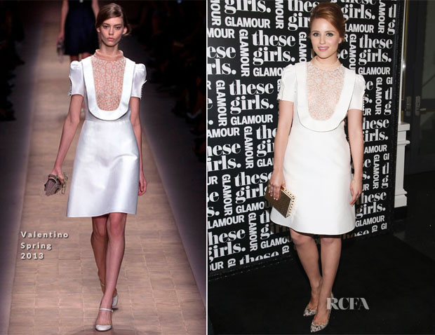 Dianna Agron In Valentino -  Glamour Presentation of 'These Girls'