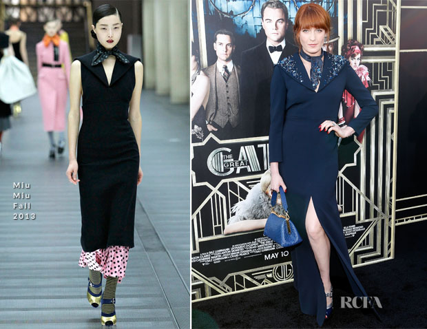 Florence Welch In Miu Miu - ‘The Great Gatsby’ New York Premiere