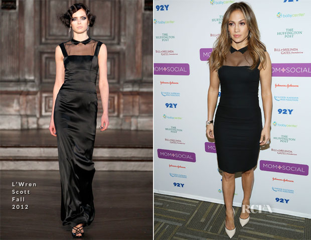 Jennifer Lopez In L'Wren Scott - United Nations Foundation 'Mom + Social' Event