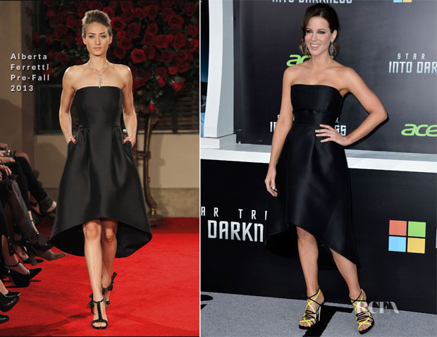 Kate Beckinsale In Alberta Ferretti - 'Star Trek Into Darkness' LA Premiere