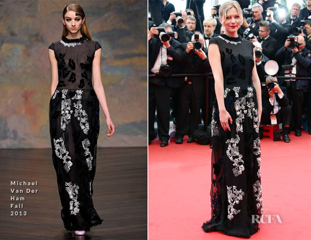 Kirsten Dunst In Michael van der Ham - 'Inside Llewyn Davis' Cannes Film Festival Premiere