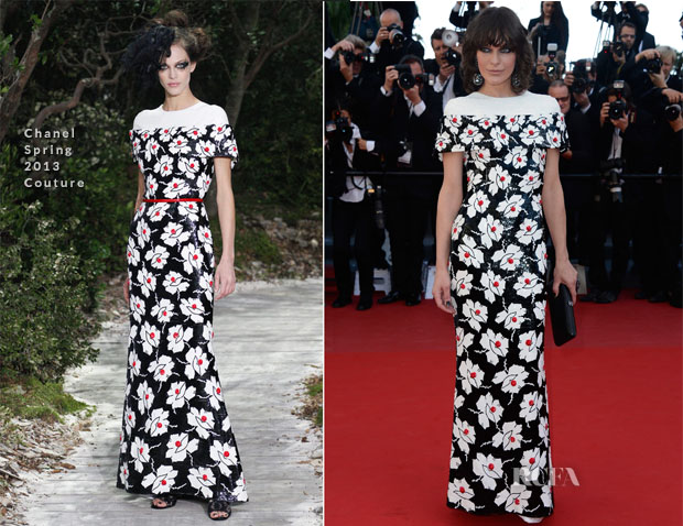 Milla Jovovich In Chanel Couture - 'Blood Ties' Cannes Film Festival Premiere