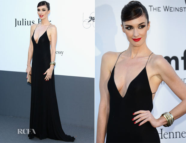 Paz Vega In Vionnet - amfAR Cinema Against AIDS Gala