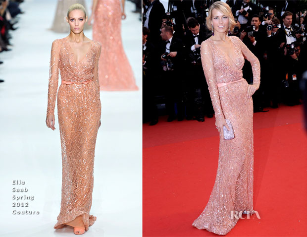 Petra Nemcova In Elie Saab Couture - ‘All Is Lost’ Cannes Film Festival Premiere