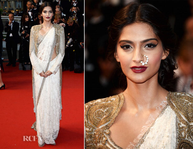 Sonam Kapoor In Anamika Khanna Couture - ‘The Great Gatsby’ Premiere & Cannes Film Festival Opening Ceremony