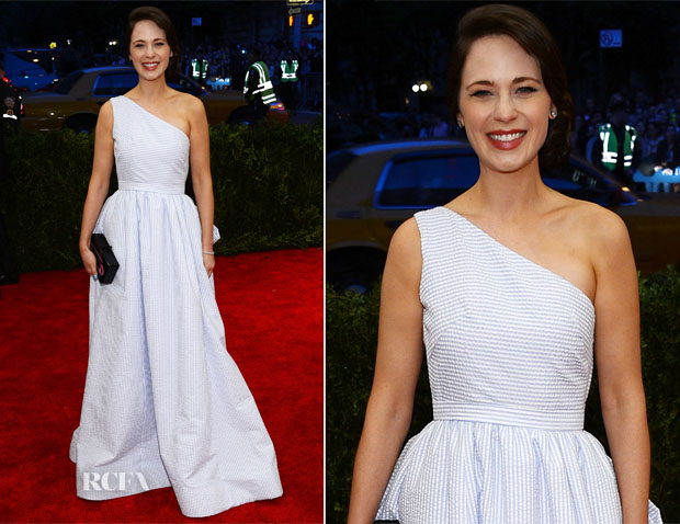 Zooey Deschanel In Tommy Hilfiger - 2013 Met Gala