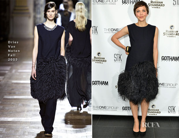 Maggie Gyllenhaal In Dries Van Noten - Gotham Magazine Summer Cover Party