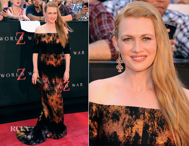 Mireille Enos In J Mendel - 'World War Z' New York Premiere