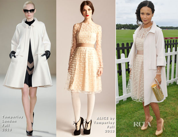 Thandie Newton In Temperley London & ALICE by Temperley - Queen's Cup Polo Day 2013