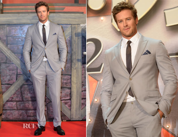 Armie Hammer In Salvatore Ferragamo - 'Lone Ranger' Tokyo Premiere