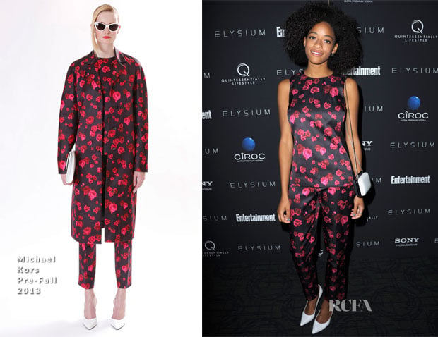 Kilo Kish In Michael Kors - 'Elysium' New York Screening