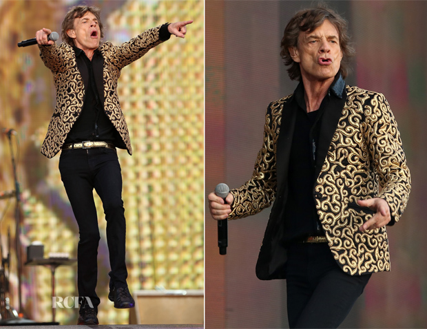 Mick Jagger In L'Wren Scott - British Summer Time Hyde Park