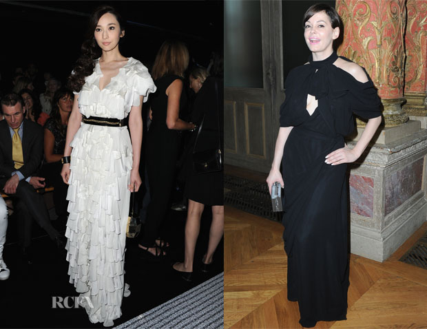Victor & Rolf Fall 2013 Couture Front Row