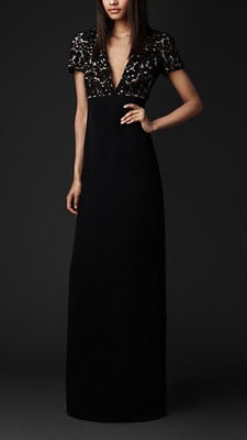 burberry gown