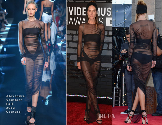 Erin Wasson In Alexandre Vauthier Couture - 2013 MTV Video Music Awards #VMAs