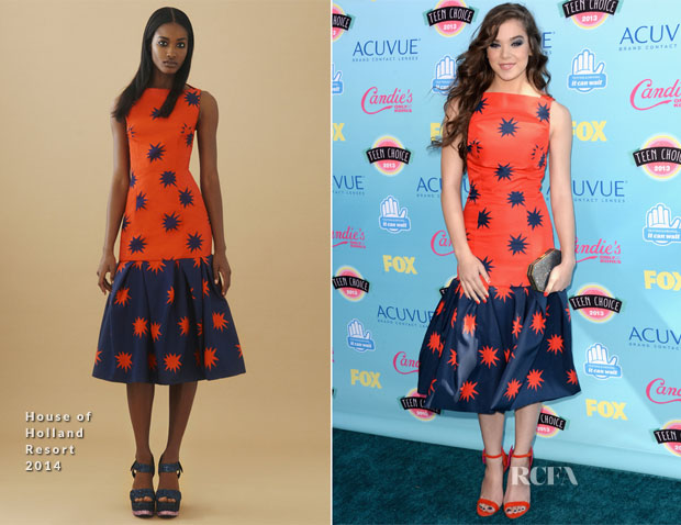 Hailee Steinfeld In House of Holland - 2013 Teen Choice Awards