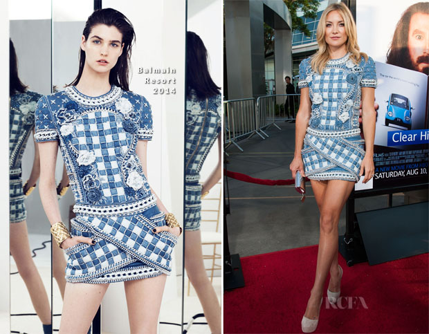 Kate Hudson In Balmain - 'Clear History' LA Premiere