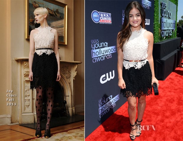 Lucy Hale In Joy Cioci - 2013 Young Hollywood Awards