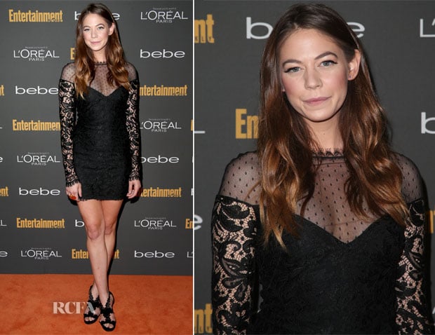 Analeigh Tipton In Emilo Pucci - Entertainment Weekly Pre-Emmy Party