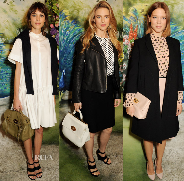 Front Row @ Mulberry Spring 2014