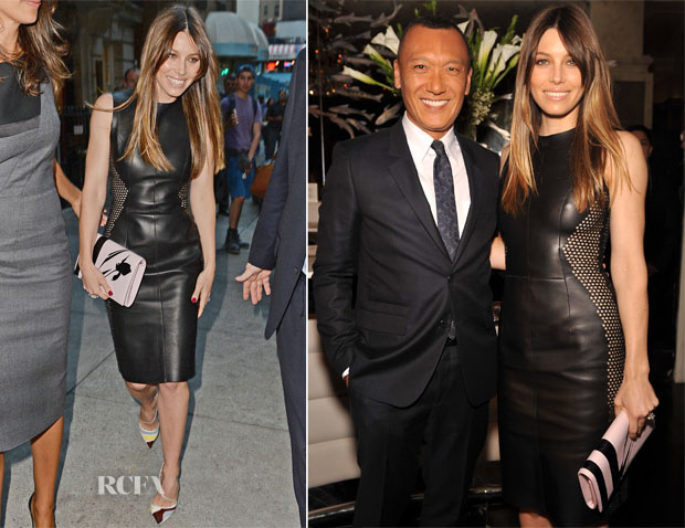 Jessica Biel In Christian Dior - The Daily Front Row's First Fashion Media Awards