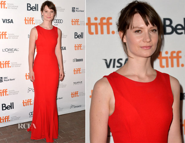 Mia Wasikowska In Christian Dior - 'Only Lovers Left Alive' Toronto Film Festival Premiere