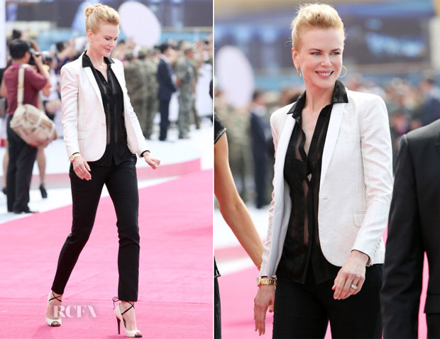 Nicole Kidman In saint laurent  – Qingdao Oriental Movie Metropolis Ceremony