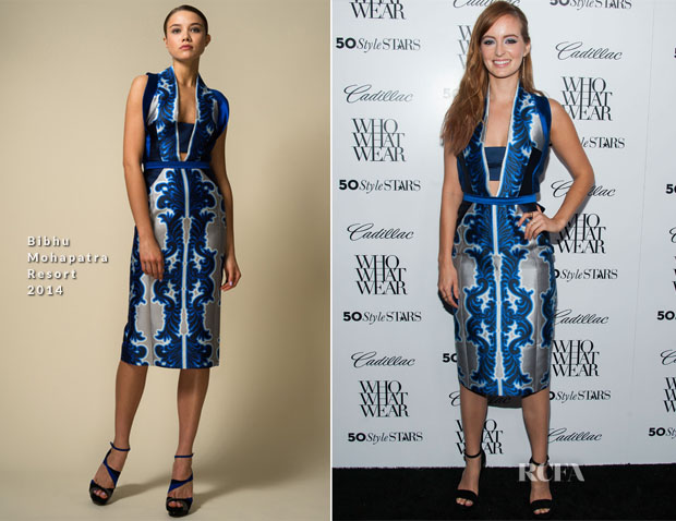 Ahna O'Reilly In Bibhu Mohapatra - Who What Wear And Cadillac's 50 Most Fashionable Women Of 2013