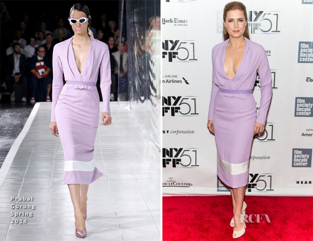 Amy Adams In Prabal Gurung - 'Her' New York Film Festival Screening