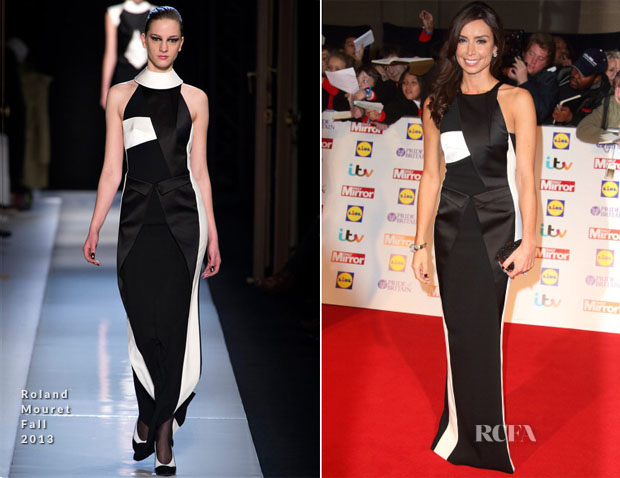 Christine Bleakley In Roland Mouret - 2013 Pride of Britain Awards