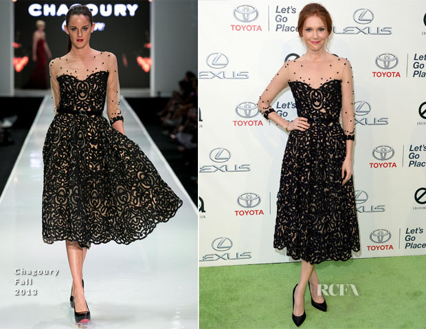 Darby Stanchfield In Chagoury - 2013 Environmental Media Awards