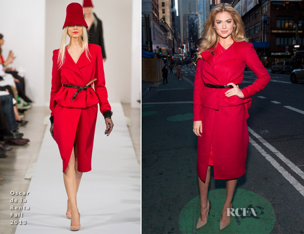 Kate Upton In Oscar de la Renta - Extra