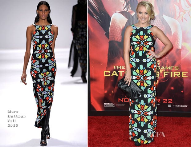 Emily Osment In Mara Hoffman - 'The Hunger Games Catching Fire' LA Premiere