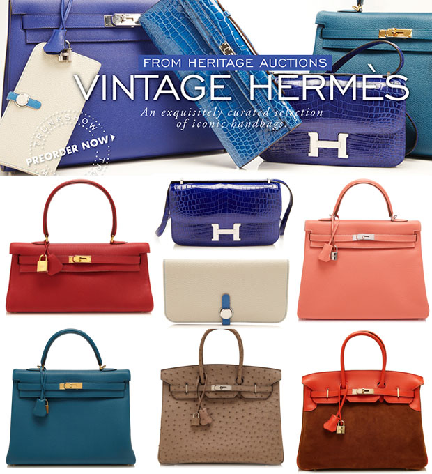 vintage hermes bag styles