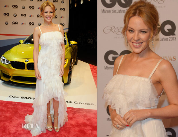 Kylie Minogue In Nina Ricci - GQ Men Of The Year Award 2013