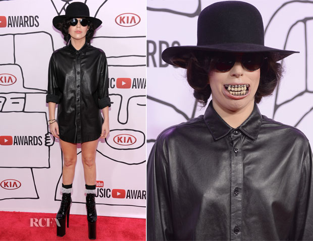 Lady Gaga In Saint Laurent - YouTube Music Awards 2013